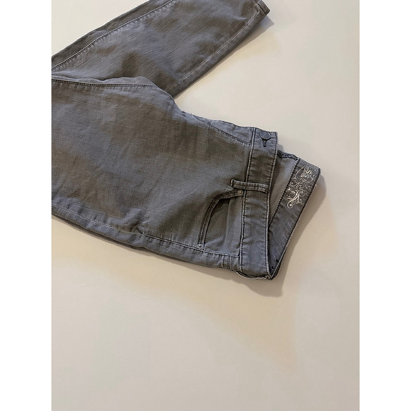 Women's‎ Express Gray Jeans Leggings Size 10 Zelda Slim Ultra Low rise - Picture 5 of 9